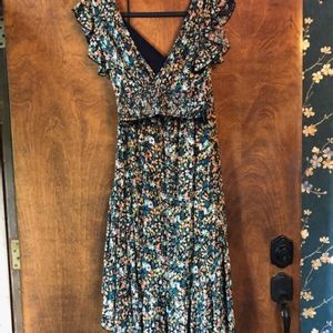 Free People long skirt with low cut sleeveless top